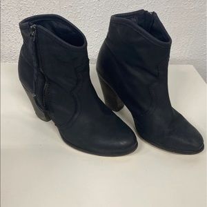 Aldo black booties